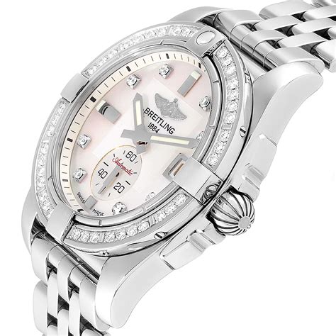 ladies breitling galactic watches|Breitling female watches.